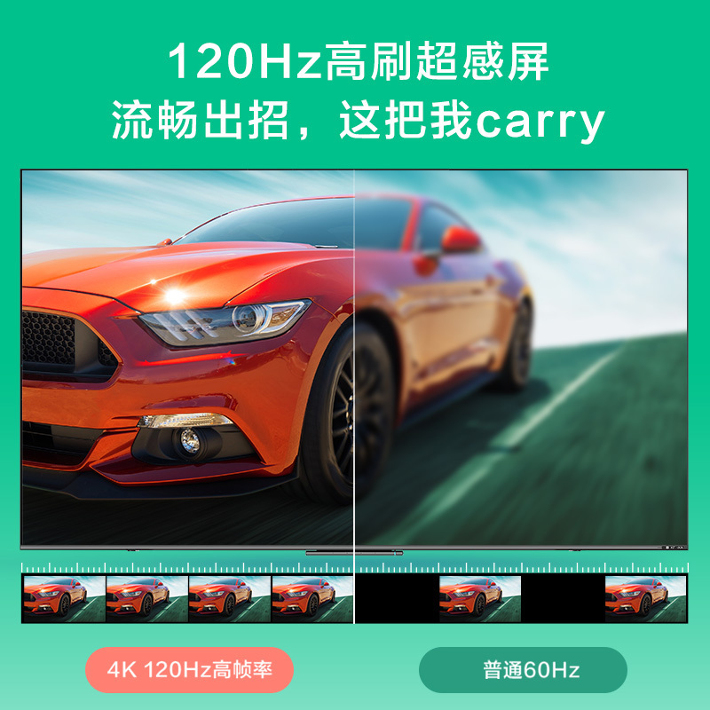 康佳电视 75A6 PRO 75英寸 Mini LED 120Hz高刷 WIfi6 全面屏 智能网络 液晶平板游戏电视机