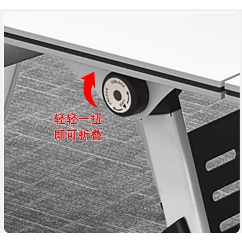 鑫木樽培训桌120*40cm张高清大图