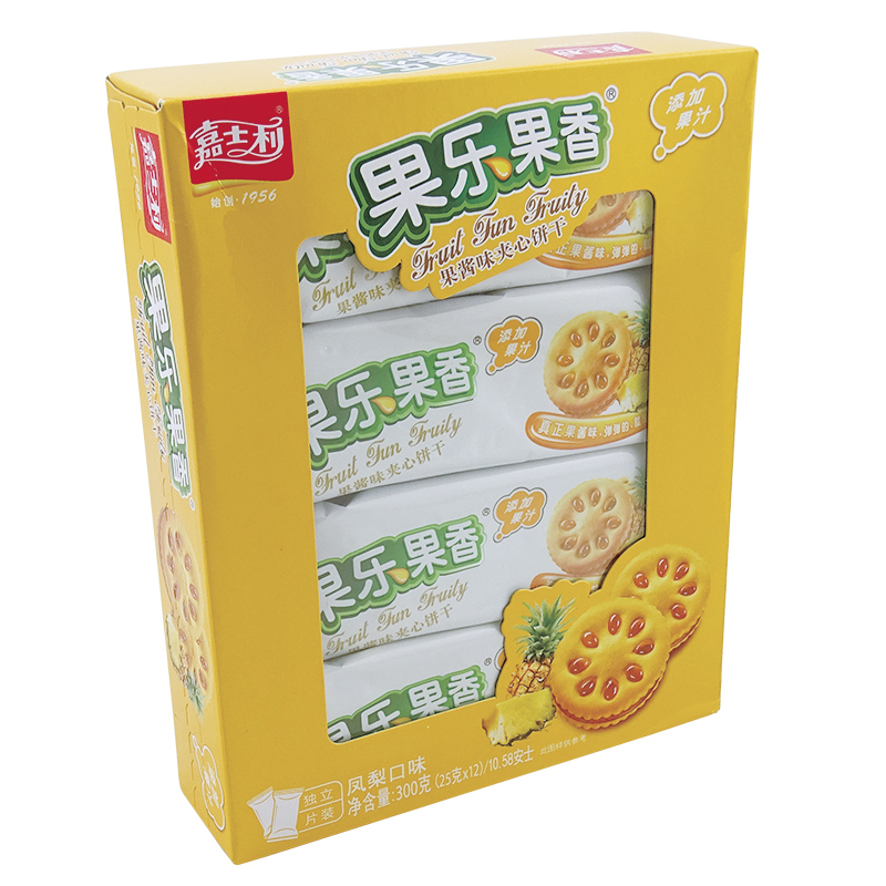 嘉士利300g果乐果香凤梨味