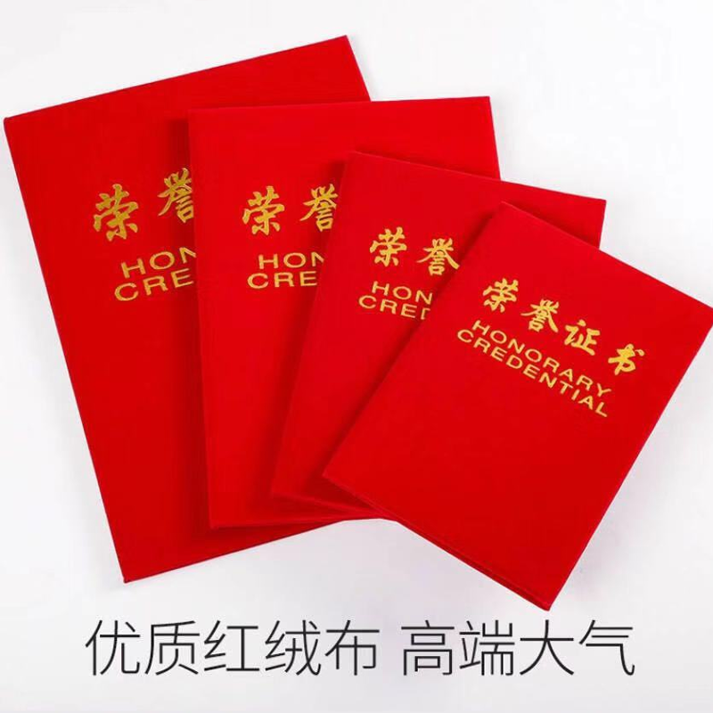 得力(deli) 聘书6K 8K12K绒面书烫金任命书 荣誉证书内芯 12K荣誉证书(210*148mm) 7578