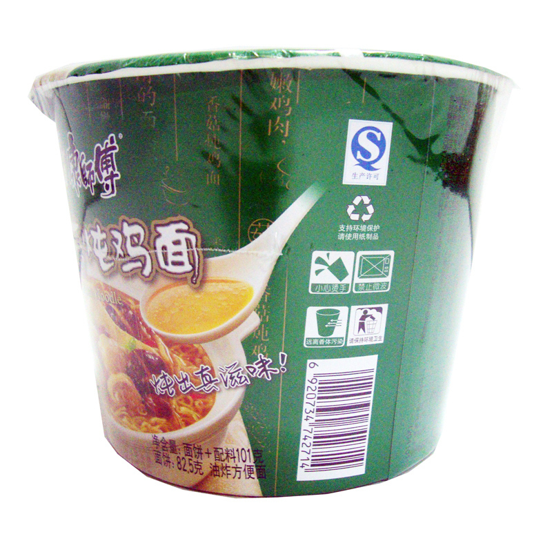 康师傅香菇炖鸡桶面101g