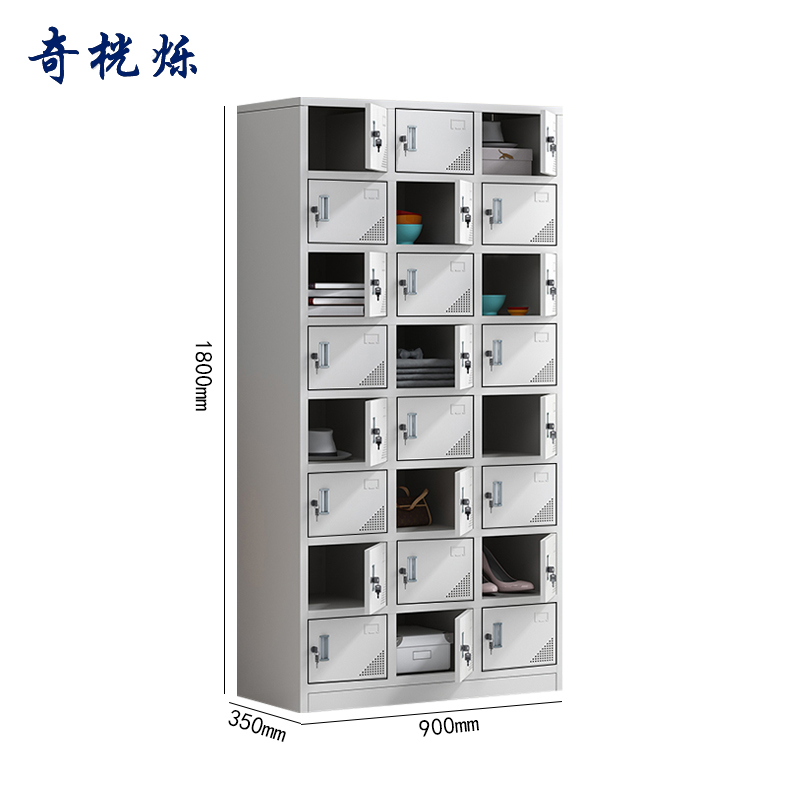 奇桄烁储物柜二十四门台高清大图