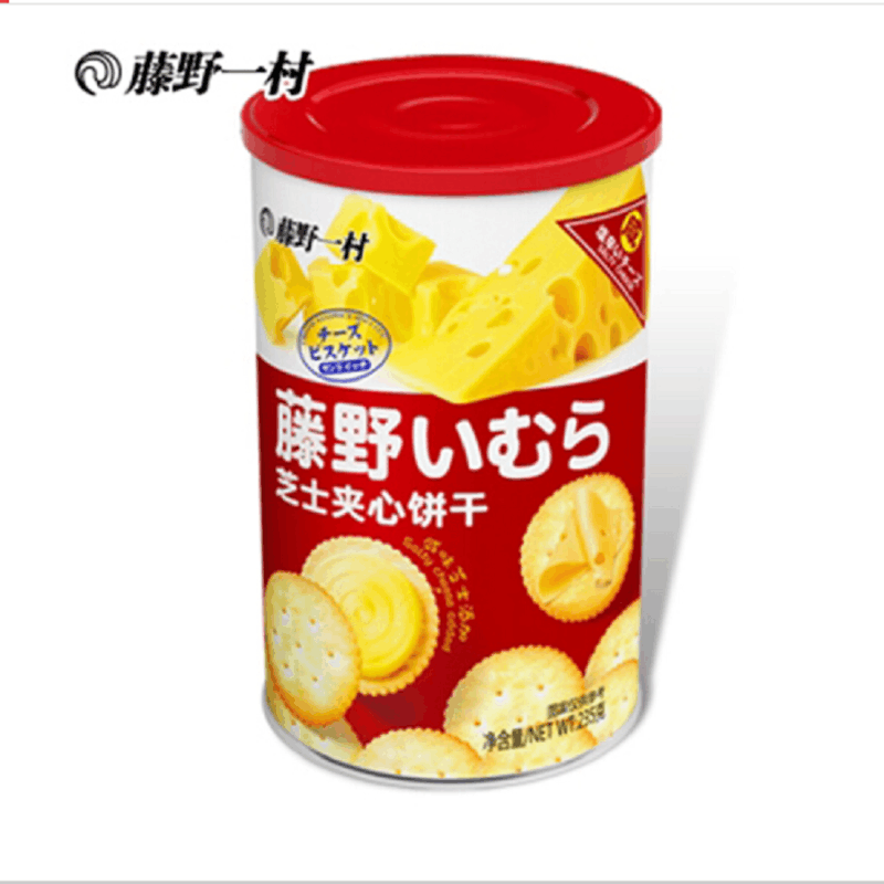 藤野一村芝士夹心饼干235g图片