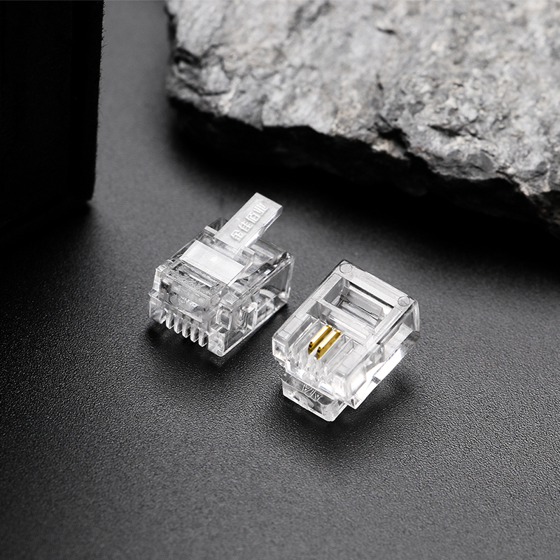 金佳佰业 W119 贵族系列 6P2C电话水晶头