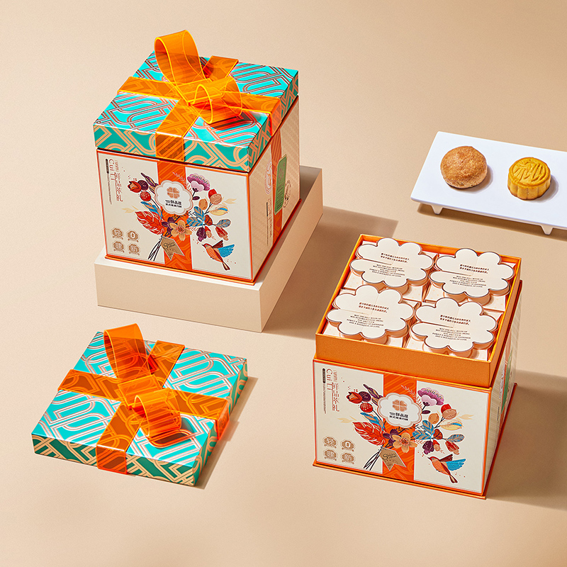 鲜品屋-1.13kg鲜品萃礼中秋月饼礼盒臻味工厂品牌高清大图