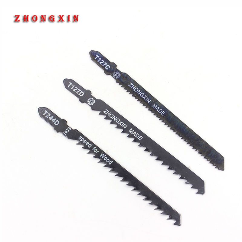 曲线锯条装软木 塑料 金属多用途细齿粗齿切割型工具t244d|T118A(一扳5支)