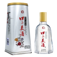 [酒厂直营]口子美酒 银盒装41度500ML*4瓶兼香型白酒 整箱装口子酒