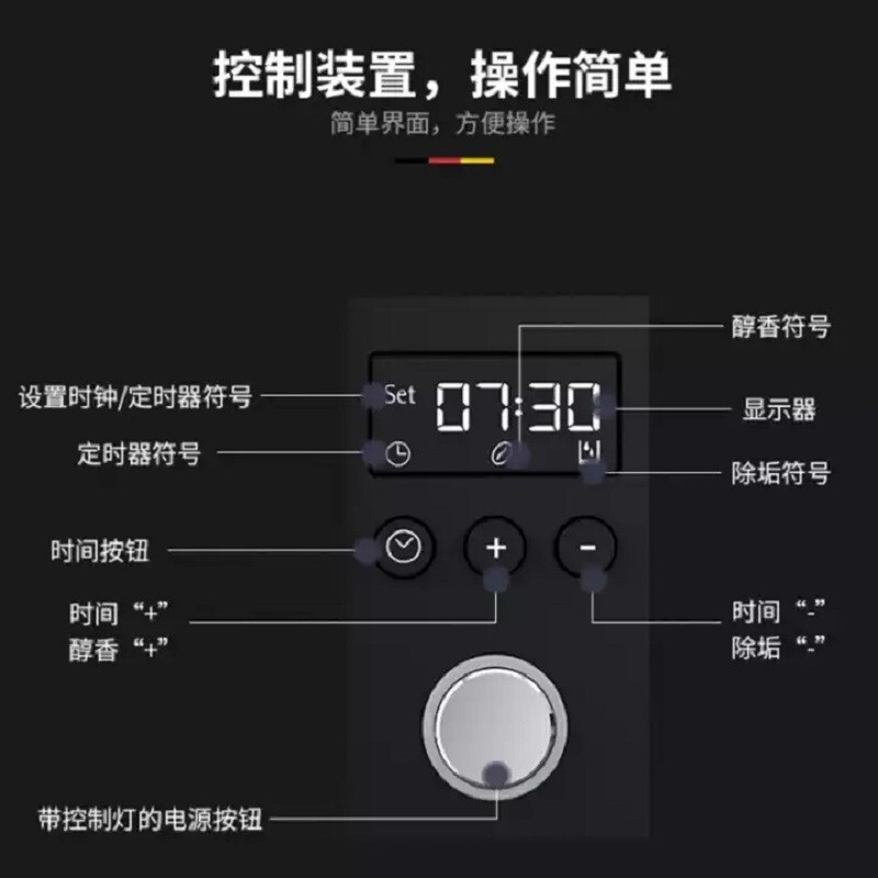 WMF福腾宝家用全自动咖啡机便携随行咖啡杯壶滴滴醇香 迷你随行咖啡机(保温壶)高清大图