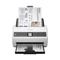 爱普生(EPSON)DS-730N A4幅面高速扫描仪 内置网卡 40ppm/80ipm 自动连续双面 扫描生成OFD
