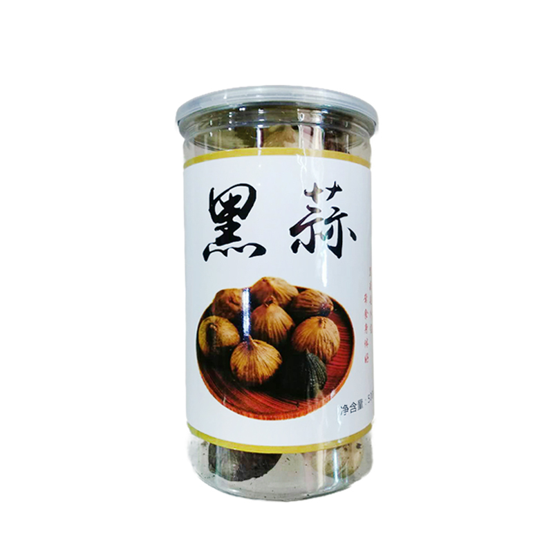 [中华特色]梅州助农馆 银新 客家特产煲汤料 黑蒜 罐装独头黑蒜 500克/罐 华南