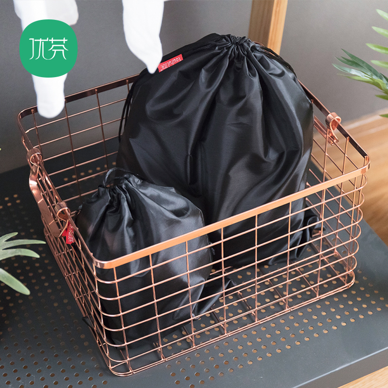 尼龙防水旅行收纳袋布袋包包防尘袋衣服衣物整理束口袋抽绳袋