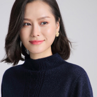恒源祥2019女装半高领纯羊绒衫春秋金银丝针织毛衣套头亮丝打底衫
