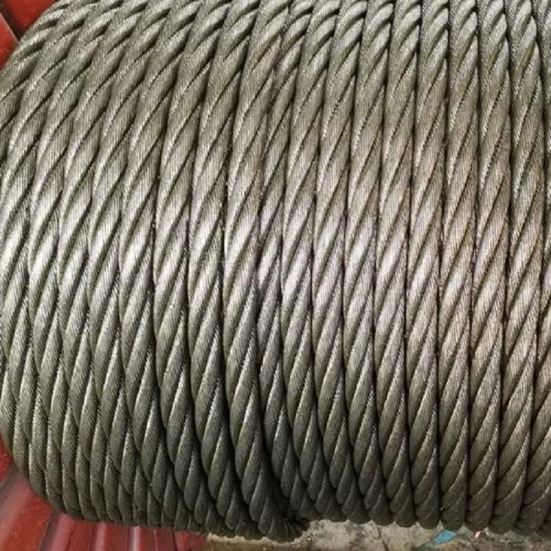 圣鑫SX重要用途钢丝绳K4×39S-18高清大图