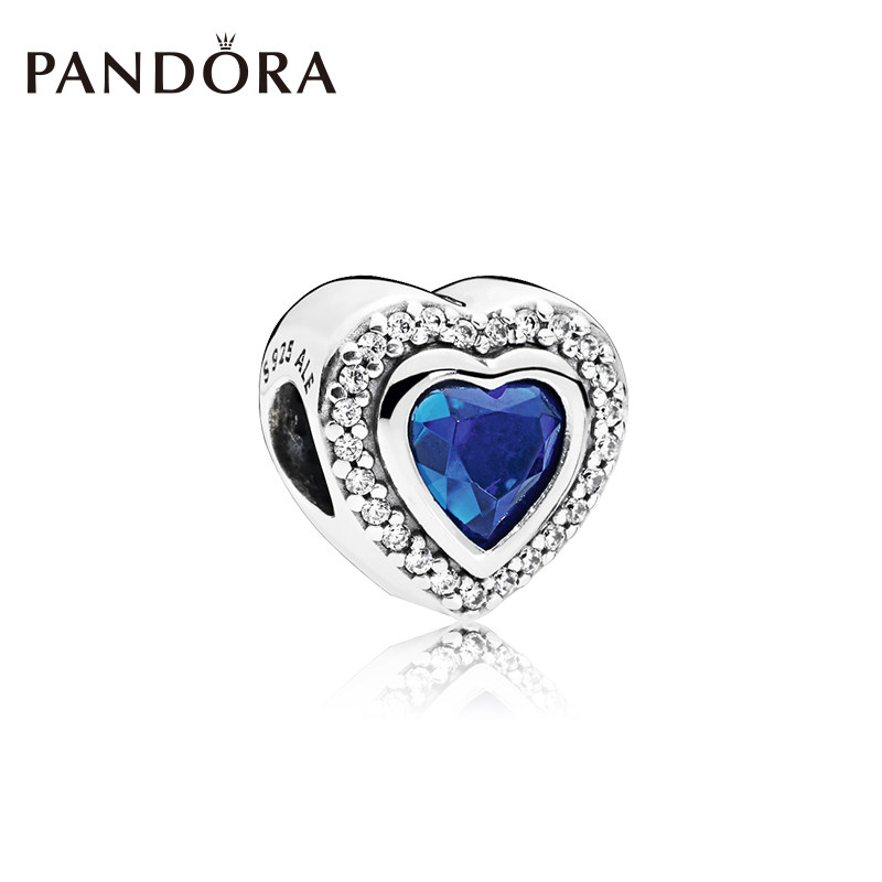 PANDORA潘多拉 925银串饰闪耀爱情串珠 797608NANB高清大图