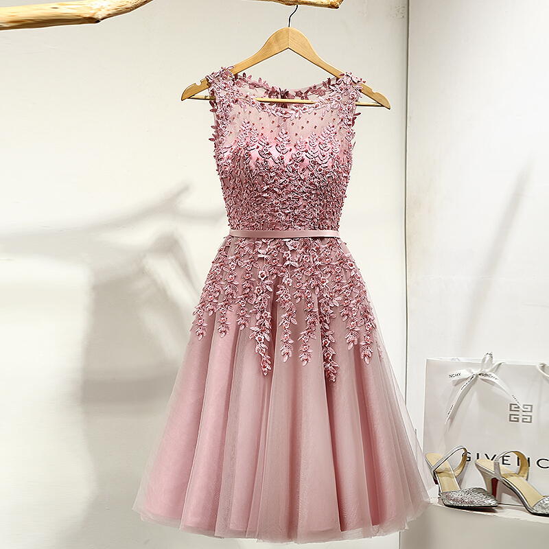 结婚礼服敬酒服新娘短款2018新款晚礼服宴会聚会订婚洋装小礼服女
