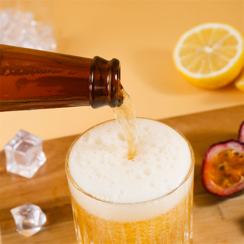 新零百香果啤酒无醇啤酒228ml6