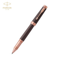 派克(PARKER)首席时尚巧克力玫瑰金色金夹宝珠笔