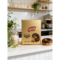 老亚牌巧克力夹心甜甜圈蛋糕糕点