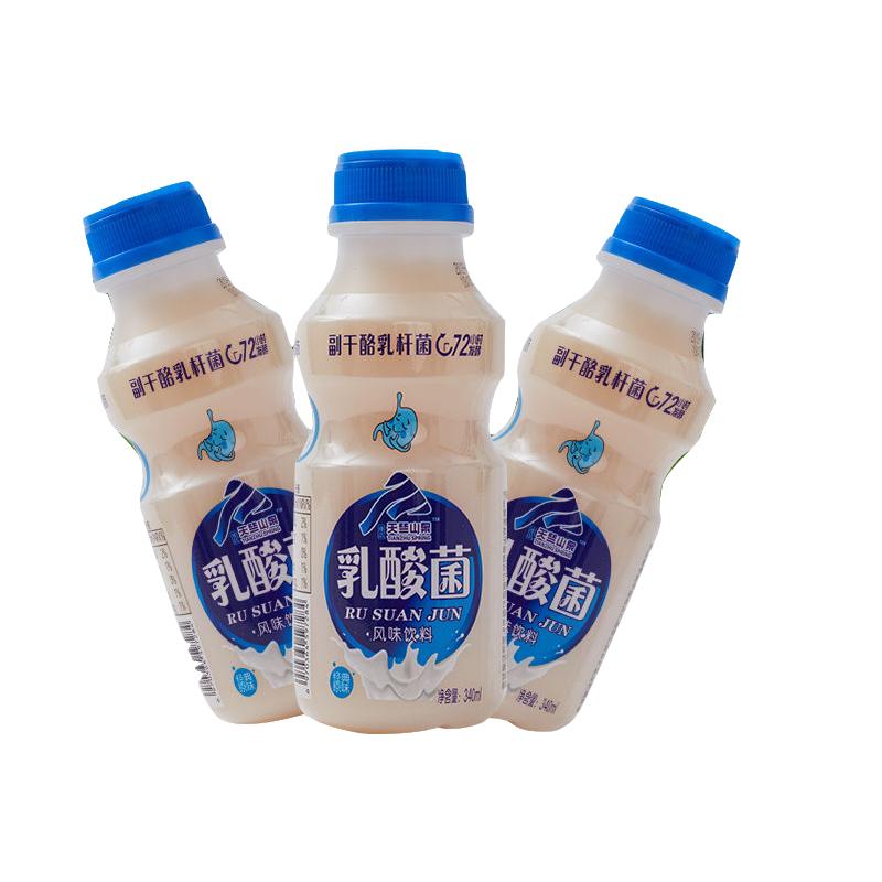【8月新产】瑧品天竺山泉胃动力乳酸菌饮品原味340mlx12瓶