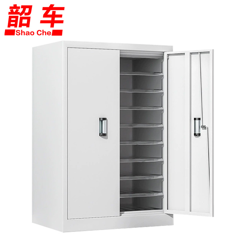 韶车文件柜A4文件柜 9+18抽带门台高清大图