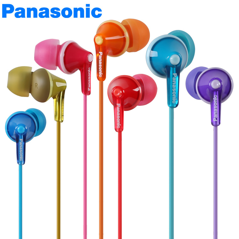 松下(Panasonic)小巧入耳式耳机HJE125 佩戴舒适 果冻色机身 白色 有线耳机