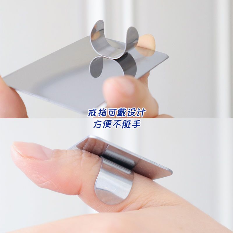 迷你调色盘*plus*调色棒 戒指调色板 粉底调色盘 化妆师专用便携迷你调色盘