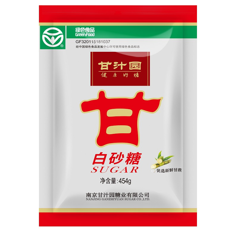 甘汁园 白砂糖 454g袋装食用白糖