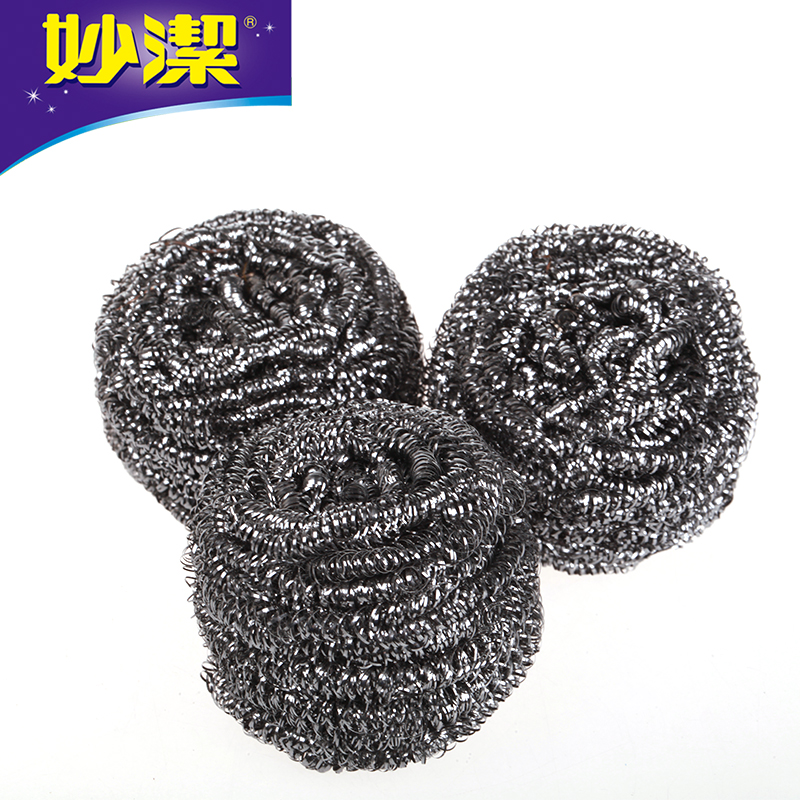 妙洁金属钢丝球10只高清大图
