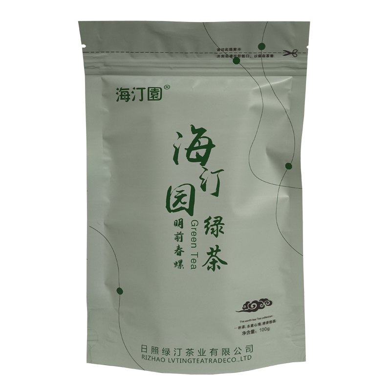 海汀园 明前春螺 绿茶 100g/袋