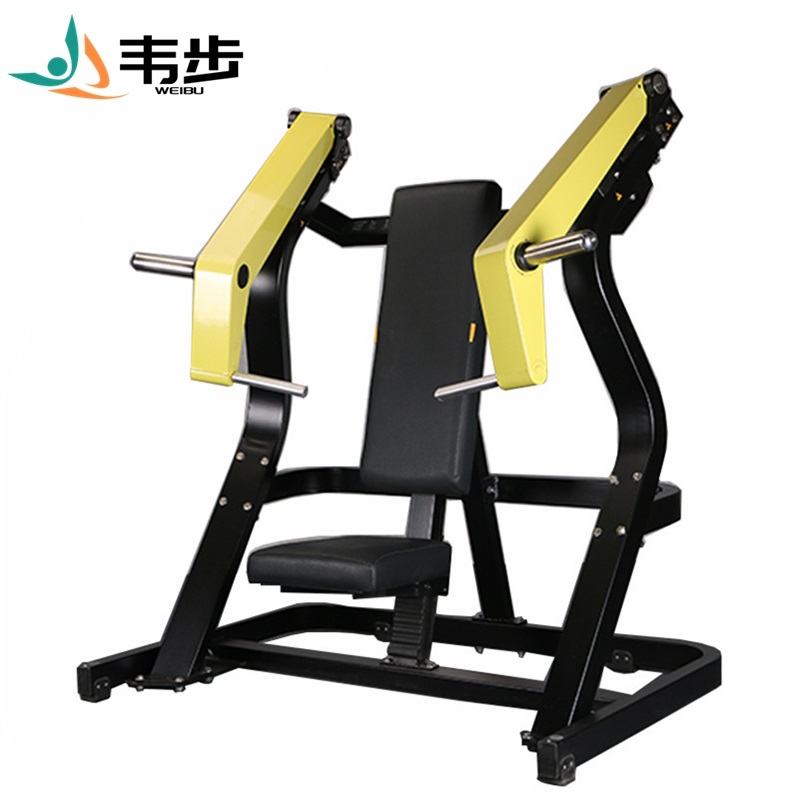 韦步EM815商用坐式上斜推胸训练架大黄蜂系列肌肉专项练习自由力量器械高清大图