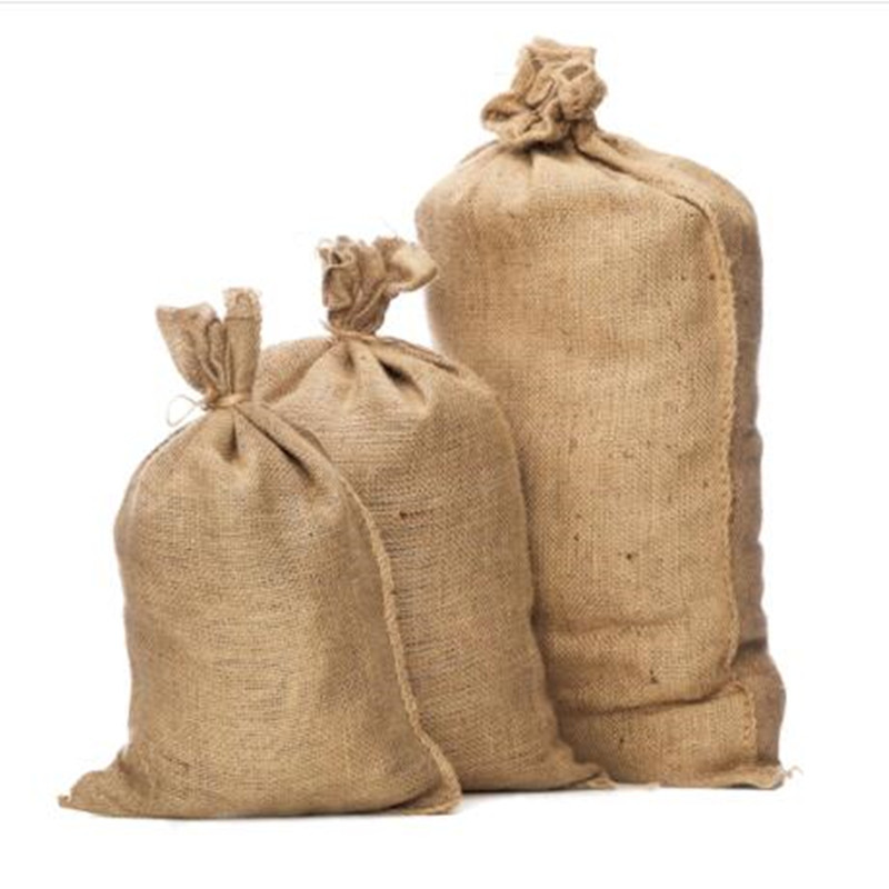 丰甲老式麻袋编织袋大容量防汛麻包袋铺路麻袋*收纳袋