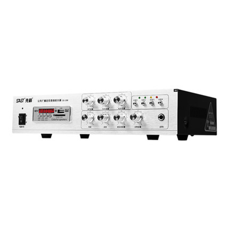 先科D5-200功放机家用重低音蓝牙公放器数字音响库存迷你全新专业音箱吸顶广播分区定阻定压小功放大功率
