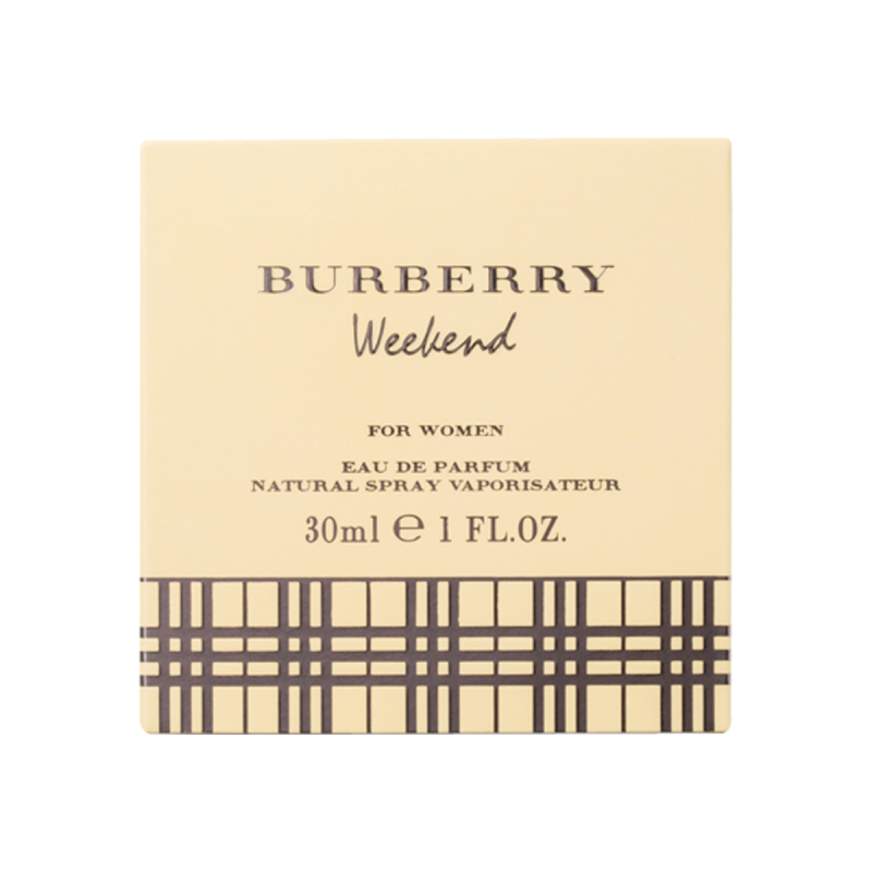 BURBERRY博柏利 巴宝莉周末女士香水 女神香水 浓香水 情侣香水 花果香调 30ml