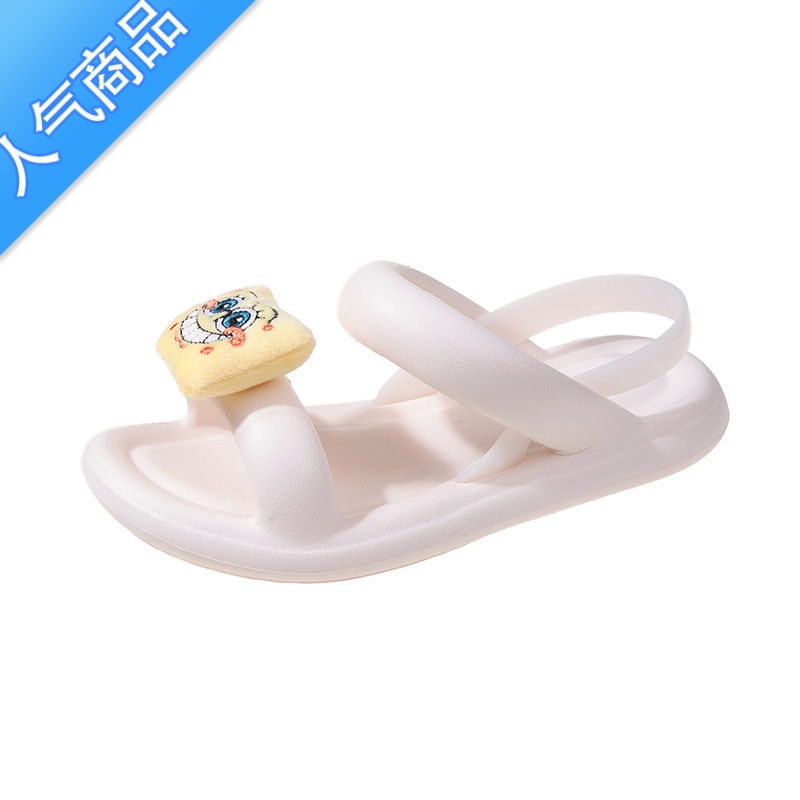SUNTEK凉鞋女夏季百搭2023年新款卡通仙女风配裙子法式罗马凉鞋厚底高清大图