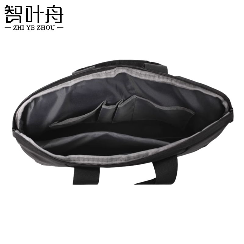 智叶舟公文包38.5*4*30cm个高清大图