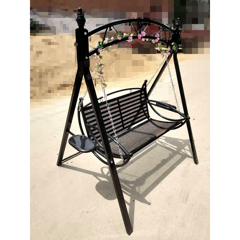 闪电客椅子002 户外铁艺秋千摇椅闪电客庭院阳台吊椅室外田园荡金属