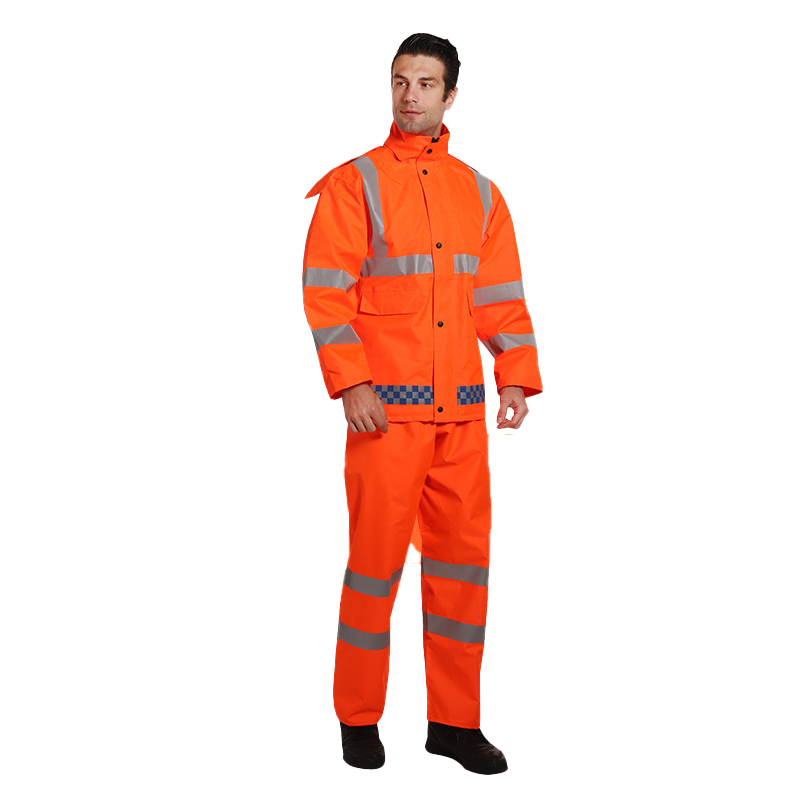 九州缘BD1TF1923102R2N 分体式雨衣M-3XL（计价单位：套）活力橙高清大图