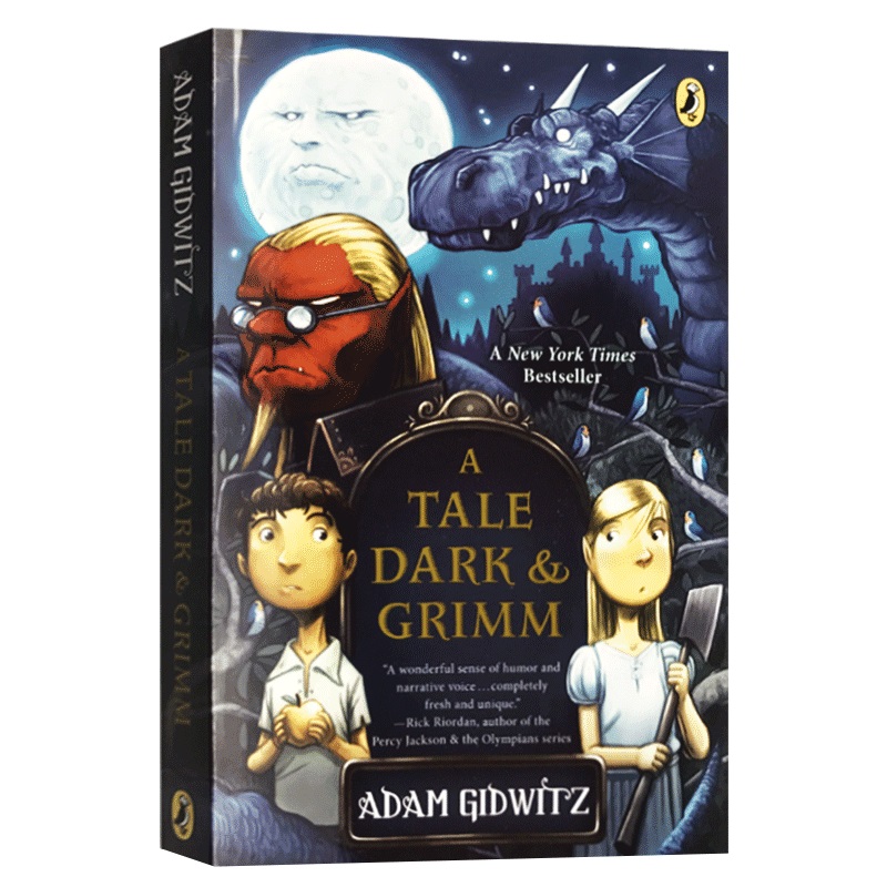 [醉染正版]格林黑暗童话 英文原版书 A Tale Dark and Grimm 韩塞尔和葛雷特的格林世界大冒险 儿童文高清大图