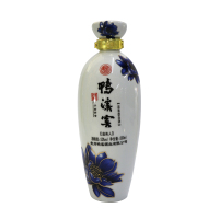 贵州正品 国产52度白酒 鸭溪窖蓝美人 浓香型白酒 500ml整箱装（1*6瓶）
