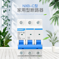 nxb-631P2P3P4P家用小型断路器100a32a空气开关电闸63a空开 3P 32A