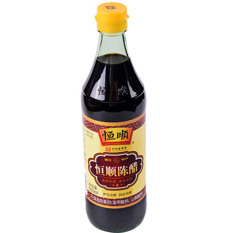 恒顺陈醋500ml镇江陈醋炒菜烹调凉拌厨房调味
