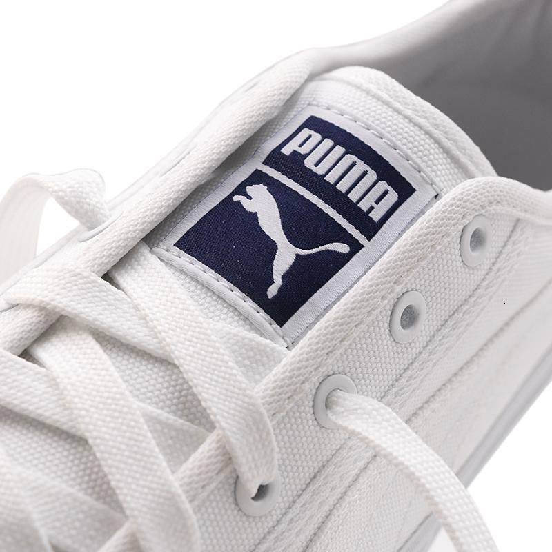 puma彪马男鞋女鞋2021秋新款运动鞋刺绣cat帆布板鞋休闲鞋369246