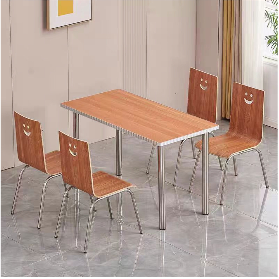 爱得帮食堂餐桌椅 1200*1600*850mm 组高清大图