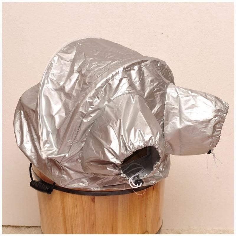 熏蒸罩高桶蒸腿布罩密封罩全包裹布罩全身桶罩足浴洗脚盆熏蒸蒸汽罩