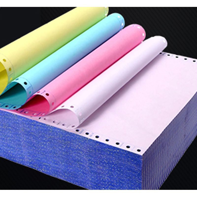 企购优品东宝打印纸241-4二等分 四联二等分打印纸240*280mm