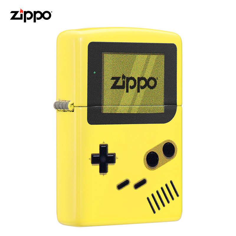 zippo芝宝打火机原装ZIPPO煤油打火机 复古游戏机214-C-000021