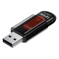 雷克沙(LEXAR) S57 64G USB3.0 U盘 传输150MB/s 滑动伸缩保护 高速闪存盘 系统盘 车载