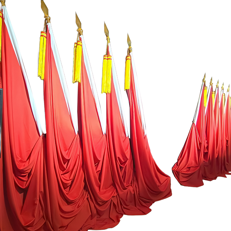 和居态 会议礼堂旗背景旗 3# 套高清大图