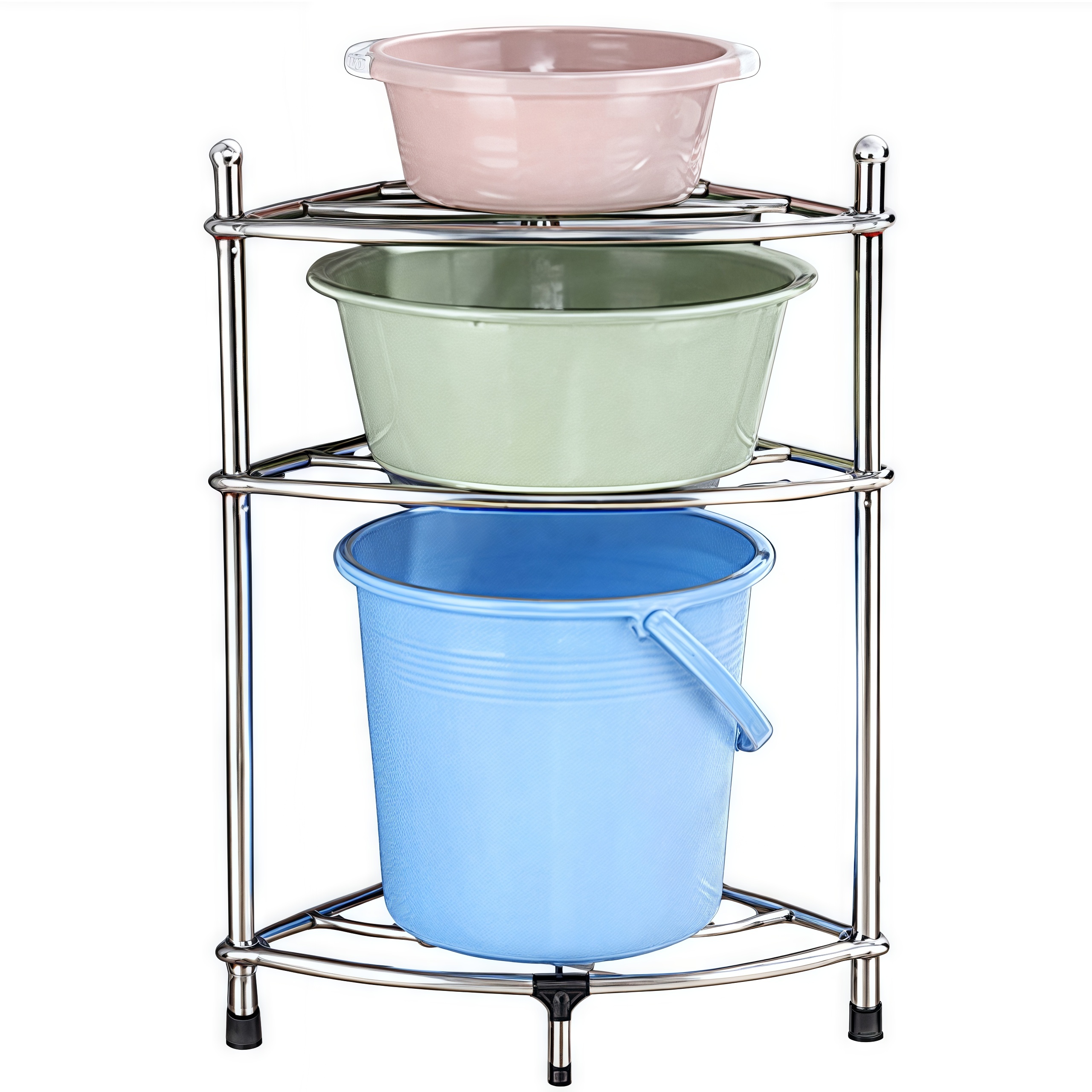 豫汉迎脸盆架三层个