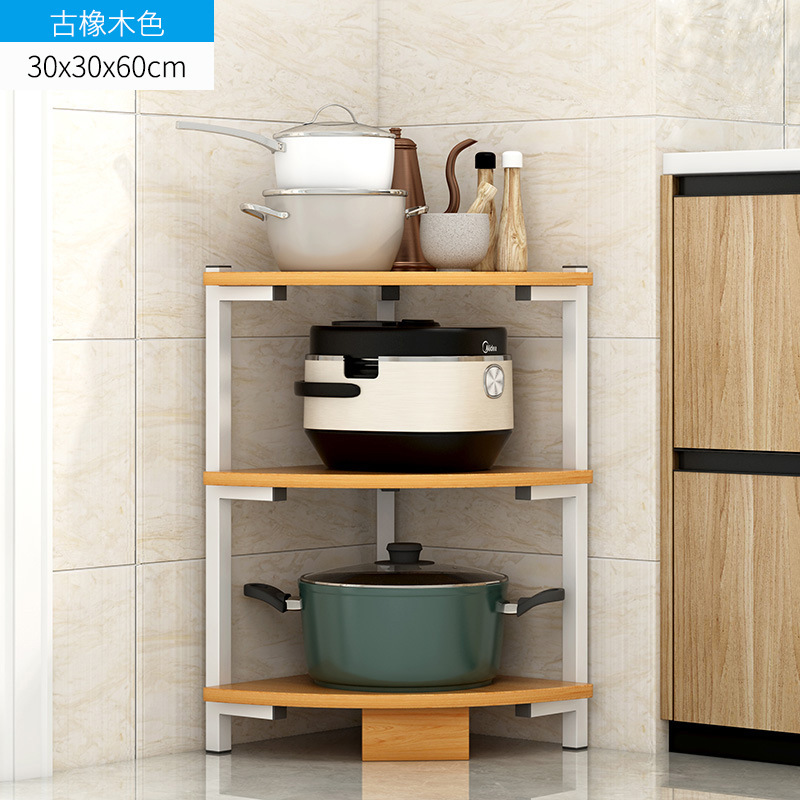 寻木匠角柜厨房置物架三角形墙角边柜客厅收纳转角柜拐角柜角落柜餐边